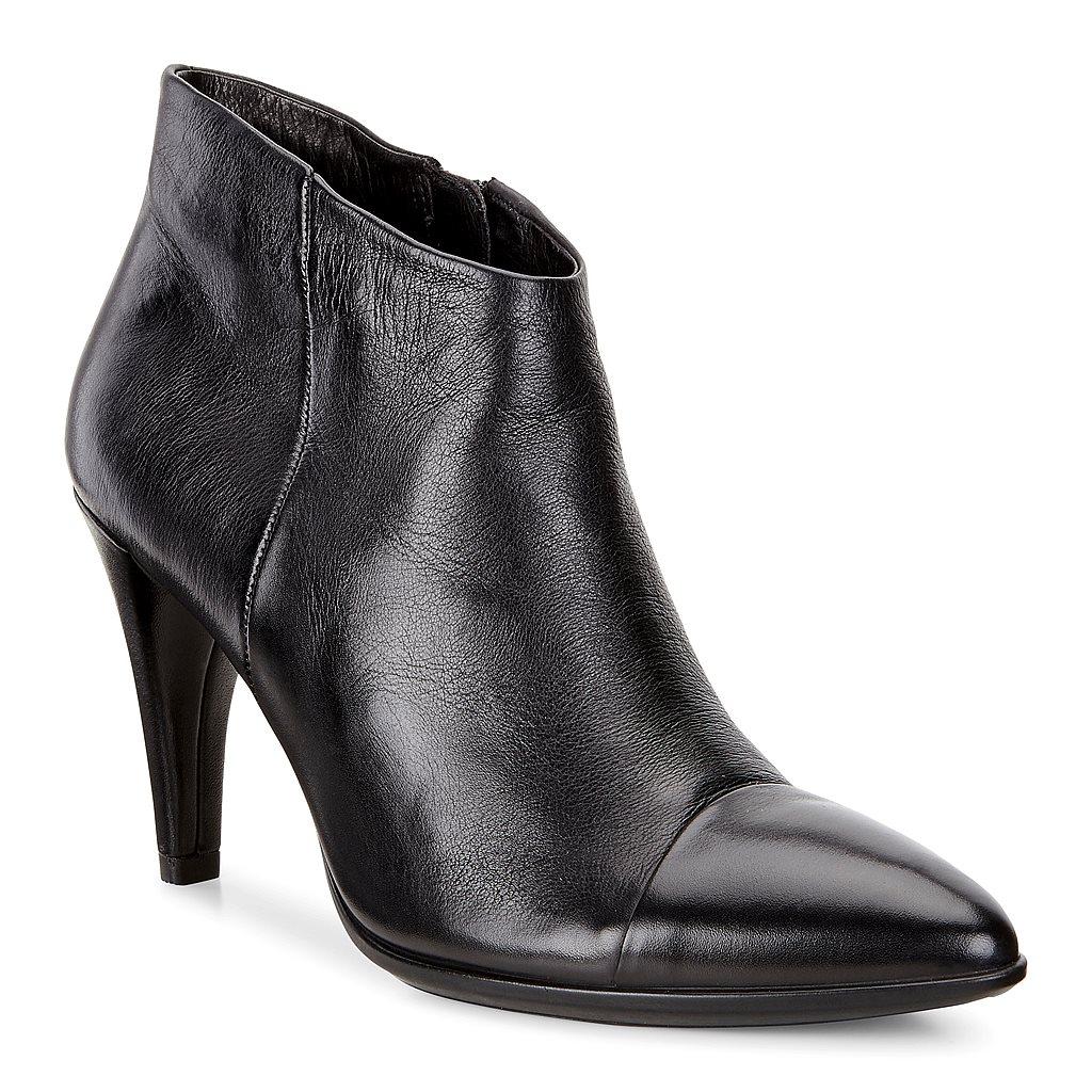 Bottes À Talons Ecco Shape 75 Pointy Femme Noir 0317-BTFGP